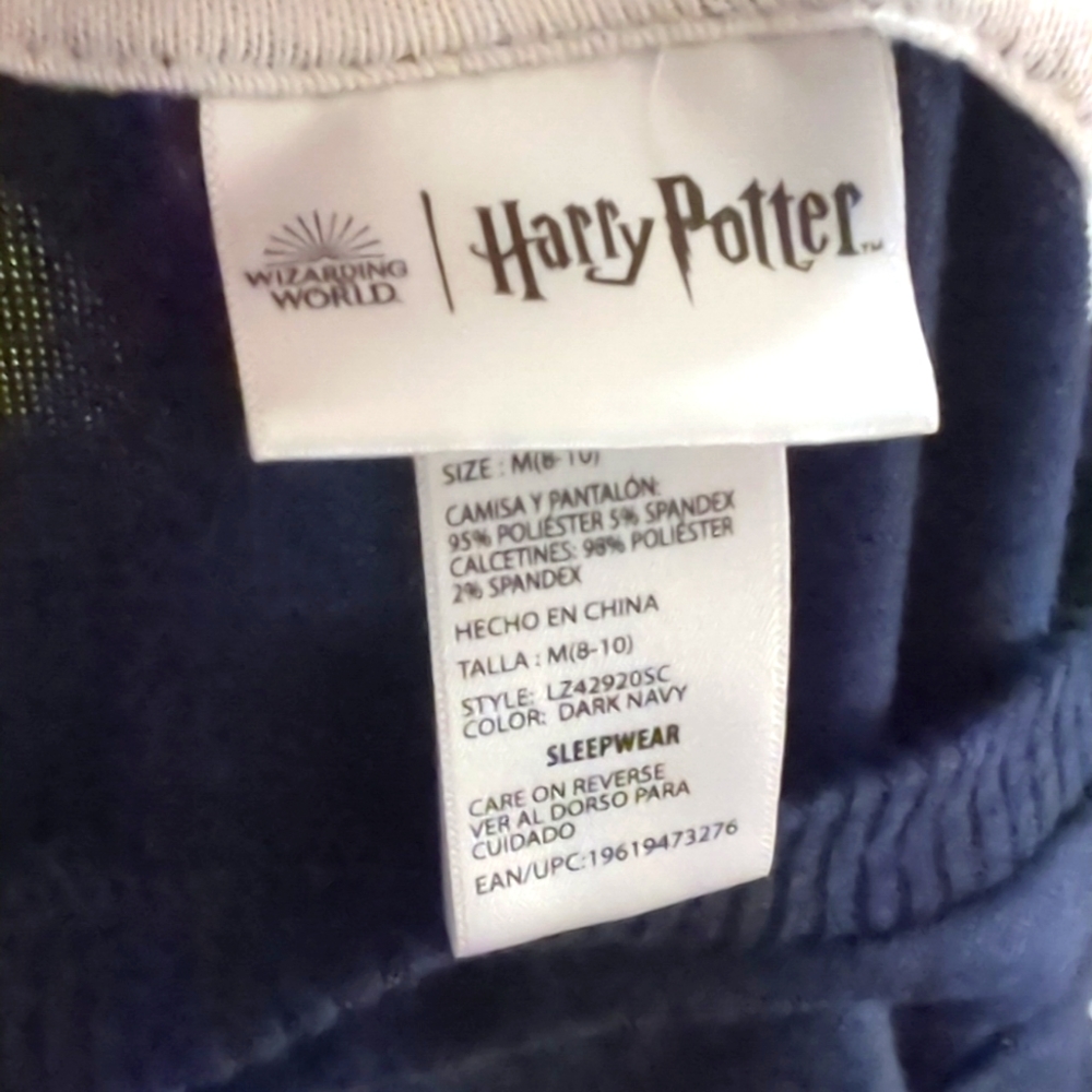 Hary Potter Women's Pajamas Size M (8-10) - Picture 4 of 4